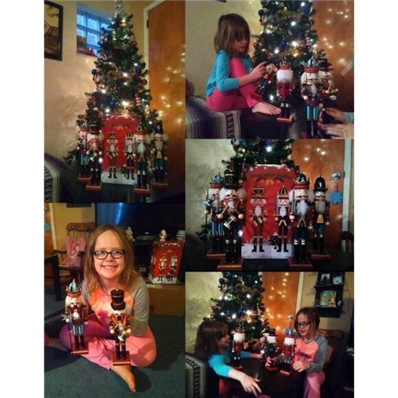 Nutcracker Figures, Christmas Decor Figurine Collection, 12 inch (4 Piece) - Picture 7 of 8